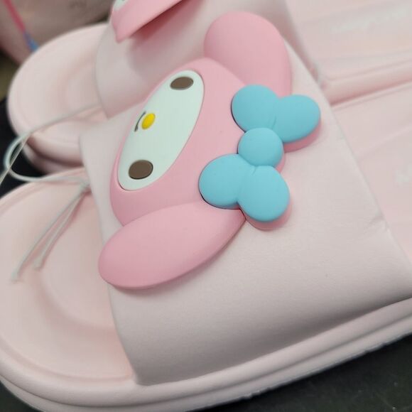Brand New Sanrio My Melody Big Charm Slippers Size: US 8.5 - Picture 4 of 8